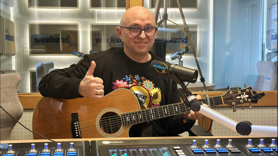 Wracam do muzyki, do swojej pasji - Zbyszek Dróżdż z Miastka w Weekend FM ROZMOWA, WIDEO