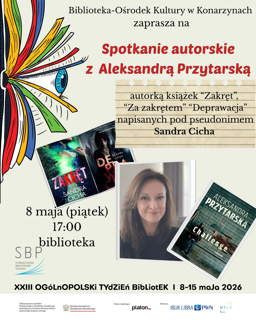 ""Challenge" dotyka internetu i niebezpiecznych wyzwań wśr&oacute;d młodych ludzi"- Aleksandra Przytarska, pisarka z Chojnic w Weekend FM (ROZMOWA, WIDEO)