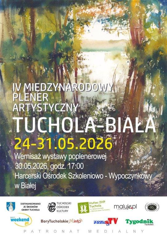 W ośrodku harcerskim Biała pod Tucholą rusza 4 Międzynarodowy Plener Artystyczny. Za tydzień wystawa prac jego uczestnik&oacute;w