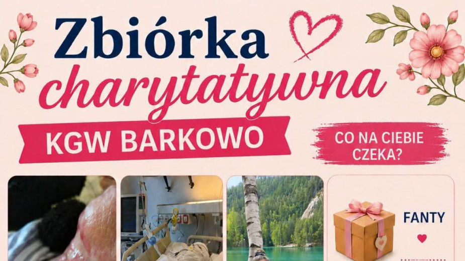 Chcą pomóc kobiecie poparzonej po wypadku. W sobotę 30.05 odbędzie się akcja charytatywna w Barkowie w gminie Człuchów