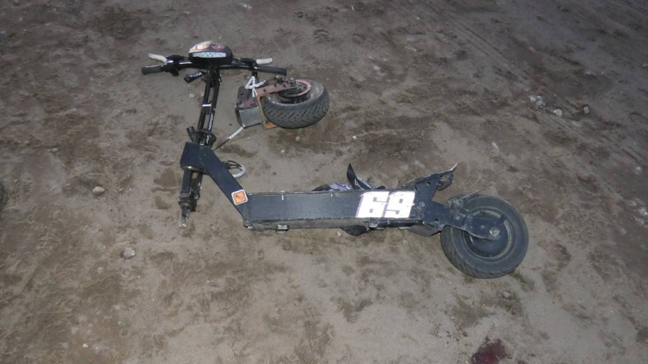 Wypadek na hulajnodze elektrycznej w Karsinie. W zdarzeniu poważnie ucierpiała 16-latka FOTO