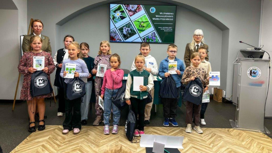 19. edycja Powiatowego Wiosennego Konkursu Wiedzy Przyrodniczej w Parku Narodowym Bory Tucholskie FOTO