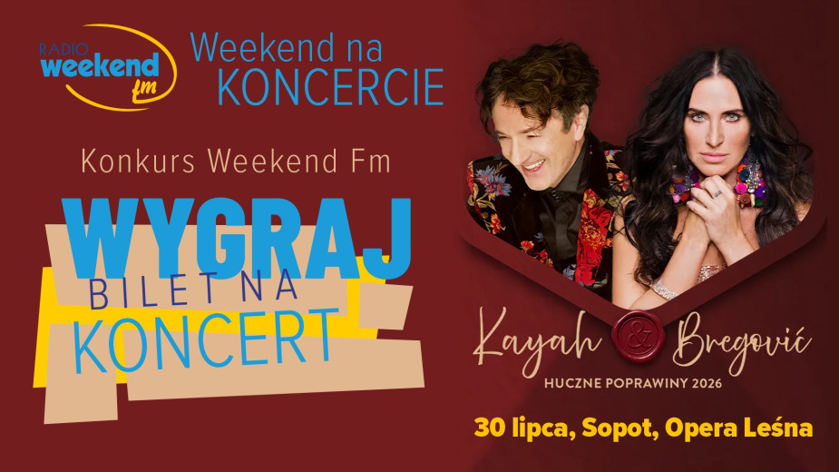 Weekend na koncercie. Wygraj zaproszenie na koncert Kayah & Bregovic. Huczne Poprawiny 2026