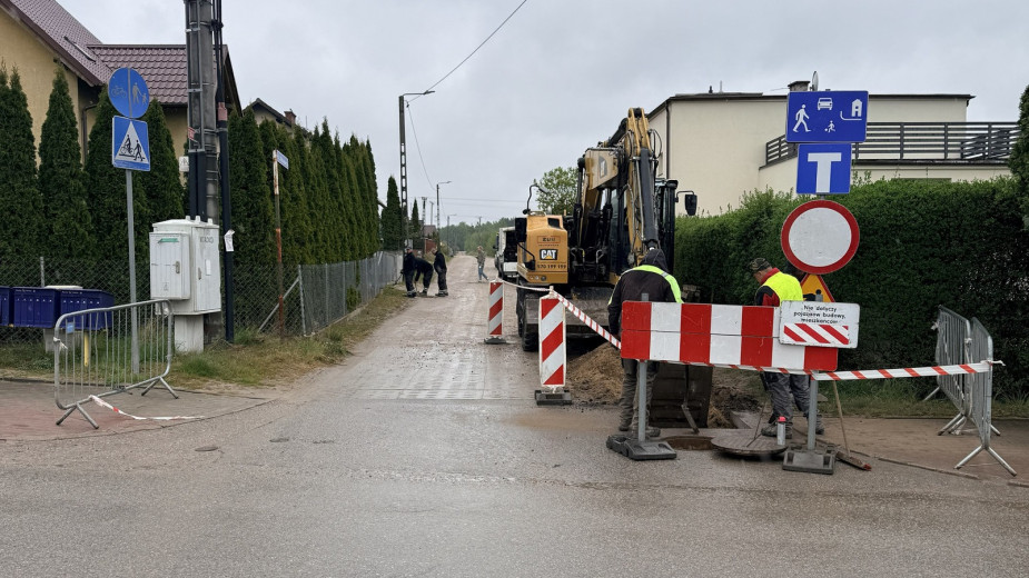 Ruszyła budowa ulicy Michałowicza w Kościerzynie. Wystąpią utrudnienia w ruchu
