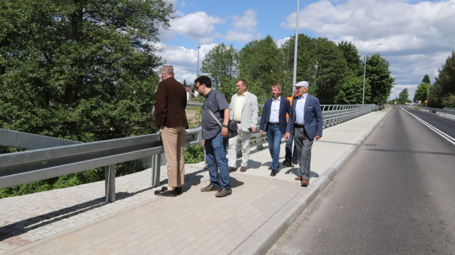 Most w Męcikale przy drodze 235 oficjalnie otwarty po przebudowie. Mieszkańcy czekali na nią kilkanaście lat