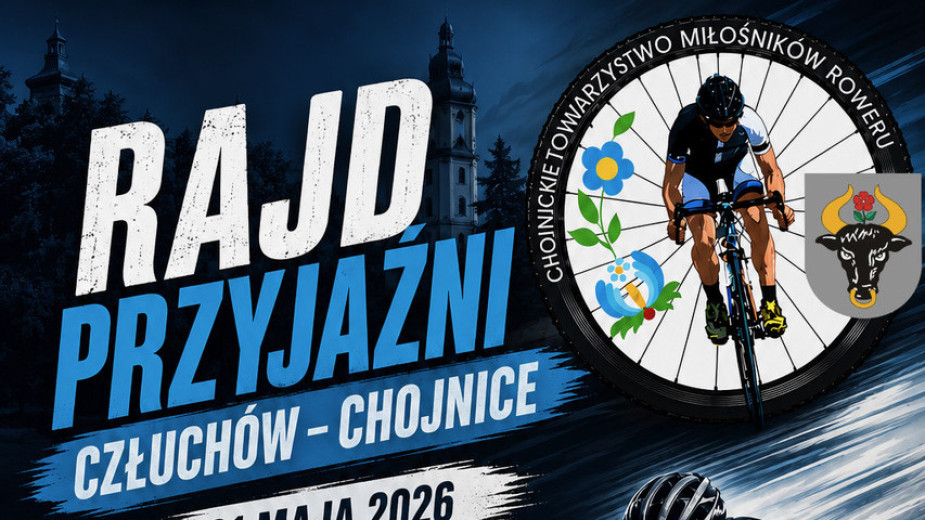 Trwają zapisy na I Rajd Przyjaźni. Cykliści przejadą trasę z Chojnic do Człuchowa oraz przez sąsiadujące gminy