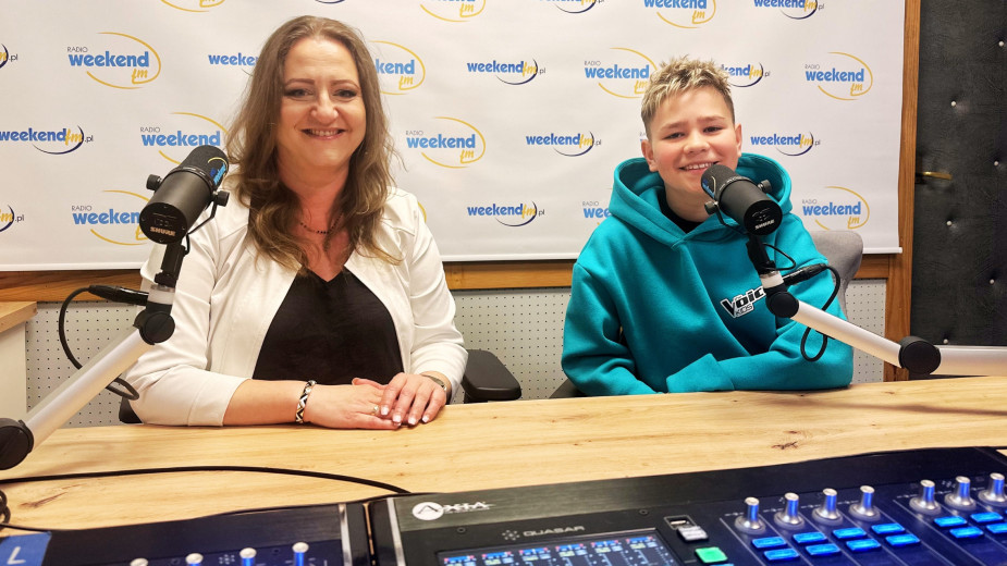 Wiktor Sas z Przechlewa ma szansę wygrać The Voice Kids i reprezentować Polskę na Eurowizji! Dziś odwiedził Weekend FM z Magdą Czurejno ROZMOWA, WIDEO