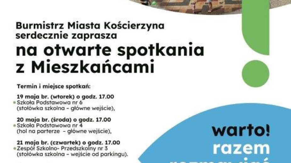 Rusza cykl otwartych spotkań włodarzy i urzędników kościerskiego magistratu z mieszkańcami miasta