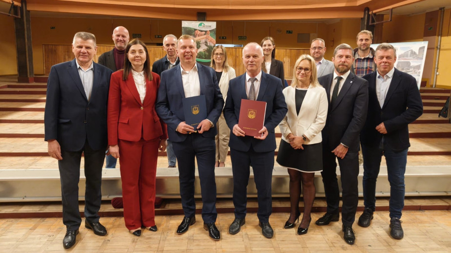 Władze Bytowa podpisały umowę z wykonawcą, który wyburzy starą siedzibę Centrum Kultury i wybuduje nową