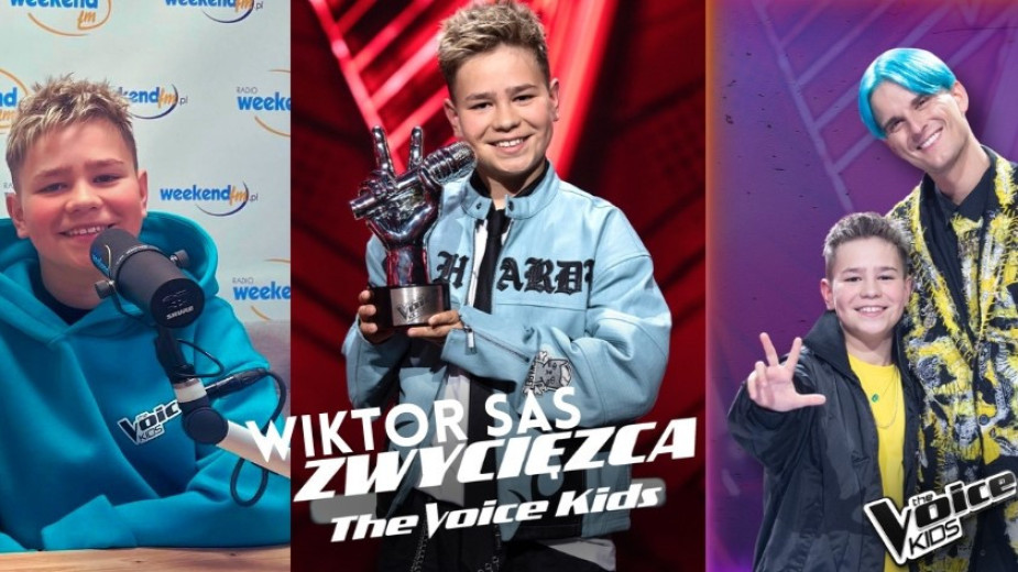Dziękuję wszystkim, którzy mnie wspierali - Wiktor Sas z Przechlewa, zwycięzca The Voice Poland w poniedziałkowy poranek w Weekend FM ROZMOWA