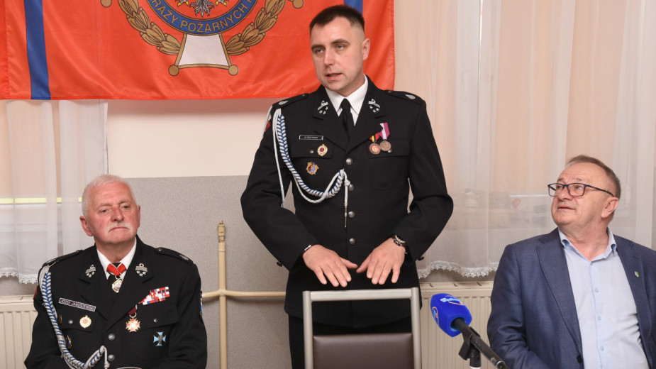 Zmiana prezesa gminnego związku OSP w gminie Chojnice. Po 25 latach Józefa Januszewskiego zastąpił Mateusz Przytarski FOTO