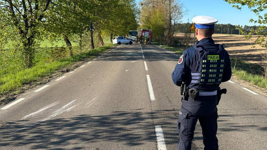 Miała prawie 3 promile alkoholu w organizmie. 45 &ndash letnia kobieta ranna w wypadku w powiecie kościerskim