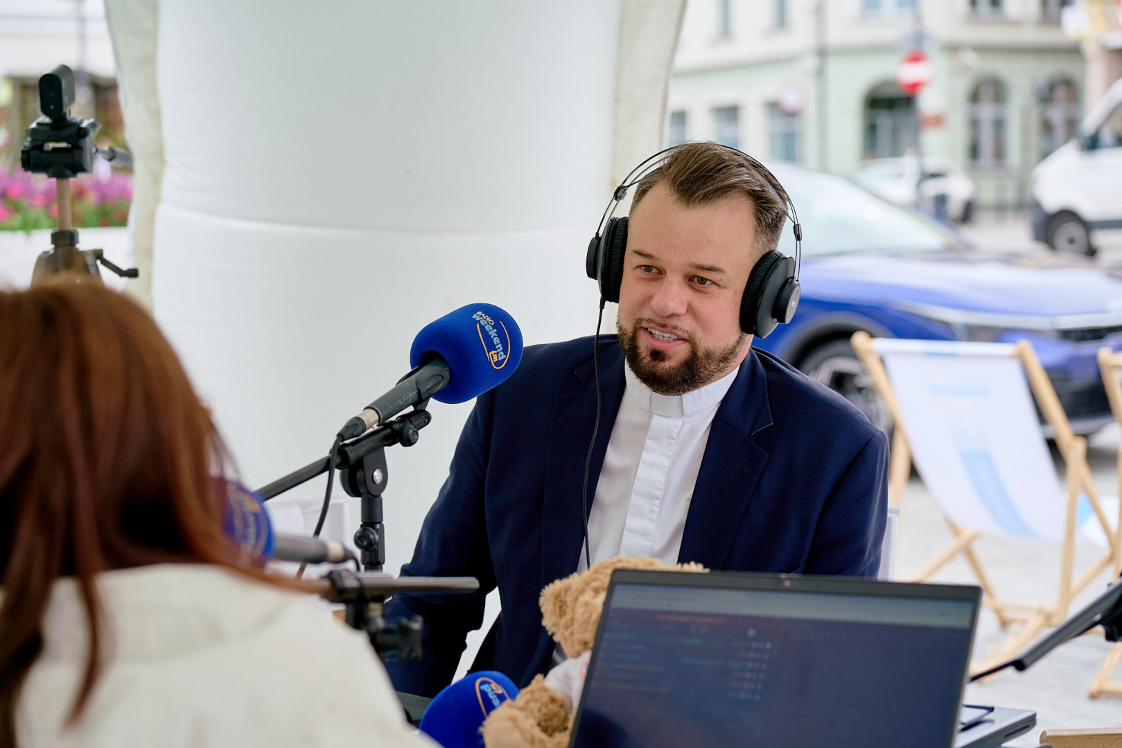 Weekend na Kociewiu. Nadawaliśmy na żywo z mobilnego studia na Rynku w Starogardzie Gdańskim (FOTO)