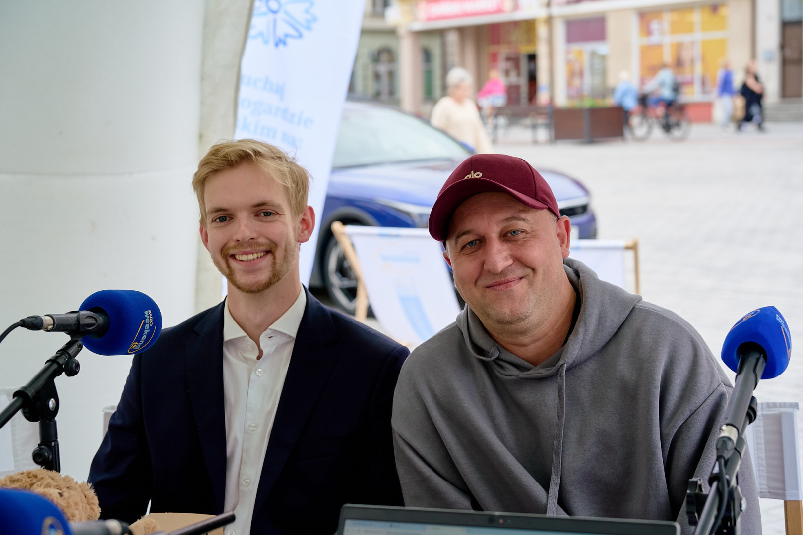Weekend na Kociewiu. Nadawaliśmy na żywo z mobilnego studia na Rynku w Starogardzie Gdańskim (FOTO)