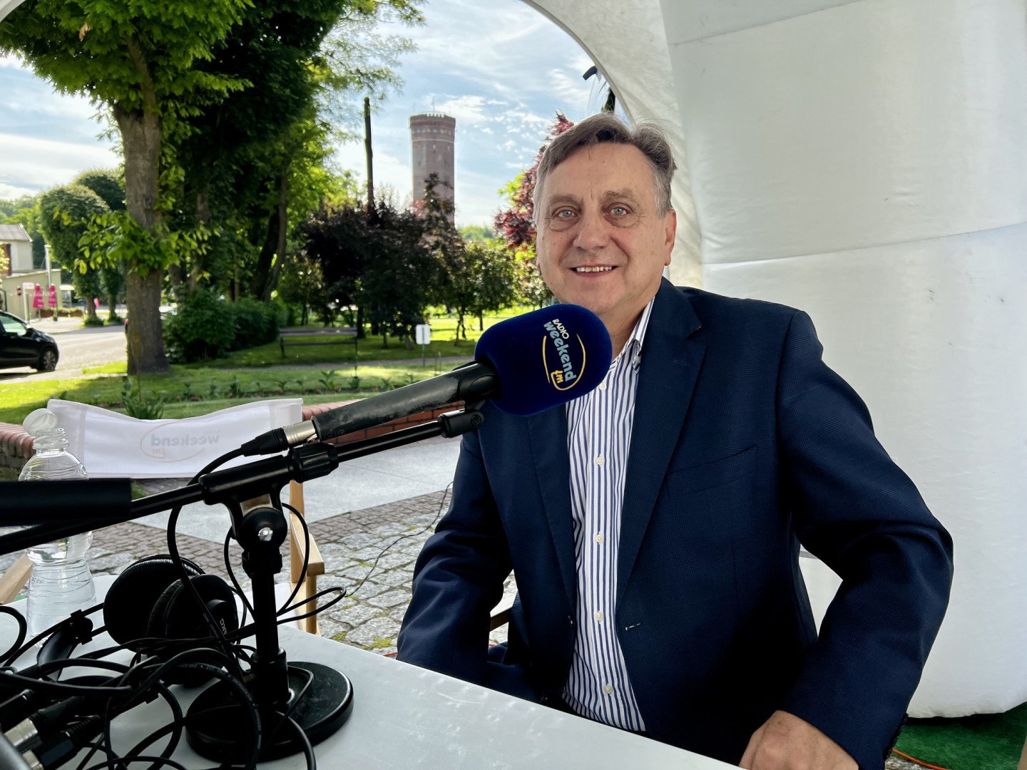 Weekend w Człuchowie. Nadajemy na żywo z mobilnego studia Weekend FM i zapraszamy na święto miasta (FOTO, ROZMOWY)