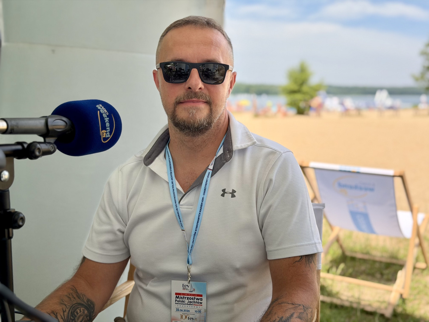 "Weekend na wodzie". Nadawaliśmy z mobilnego studia Weekend FM w Charzykowach (ROZMOWY, FOTO, VIDEO)
