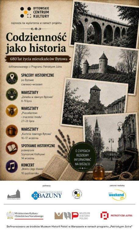 Bytowskie Centrum Kultury z dofinansowaniem na realizację wyjątkowego projektu przybliżającego historię miasta
