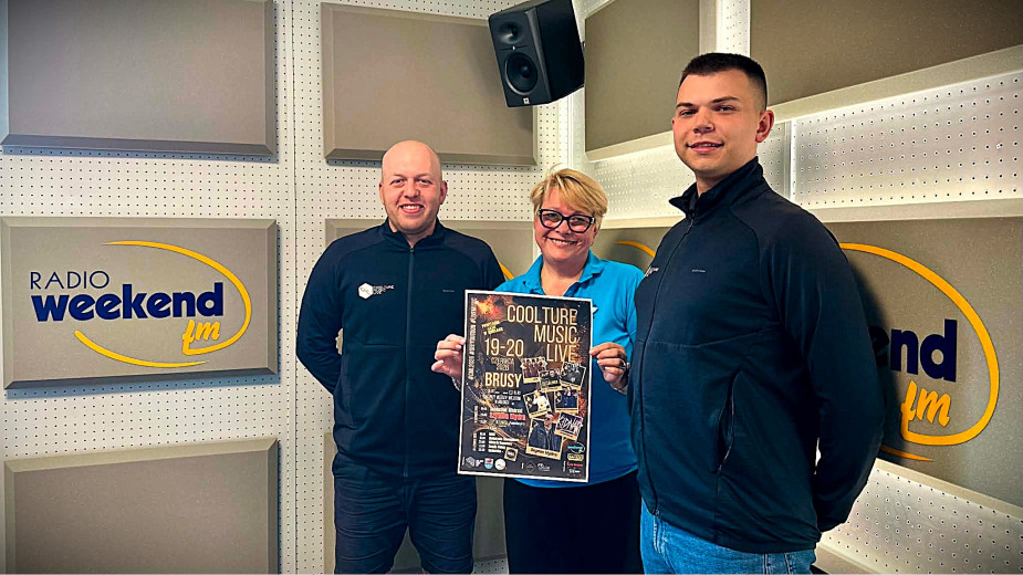 Szymon Wydra w Brusach! Rusza COOLTURE MUSIC LIVE. Posłuchaj rozmowy z organizatorami i liderem Carpe Diem.