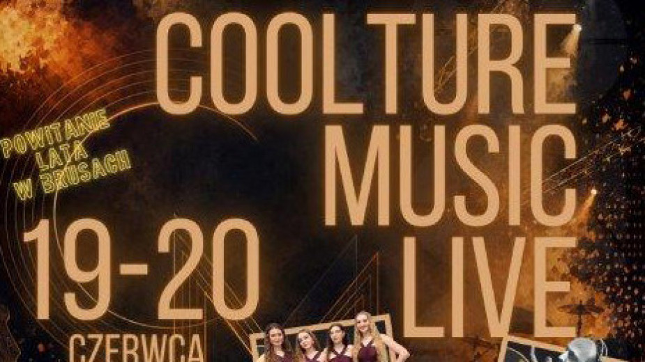 Rusza Coolture Music Live w Brusach. W trakcie dwudniowej imprezy na scenie pojawi się między innymi Szymon Wydra
