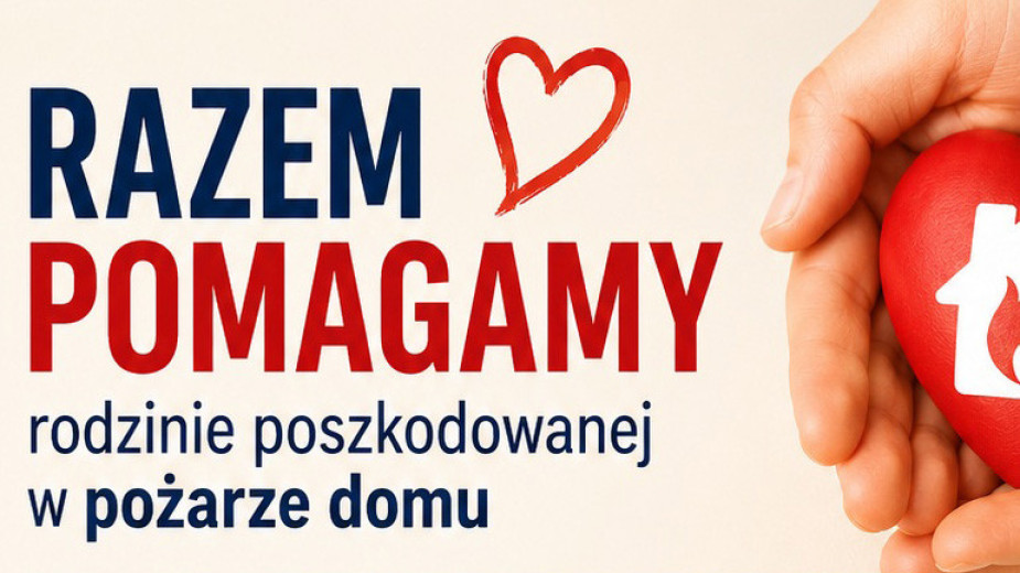 Jest akcja pomocy po tragicznym pożarze w Czarnej Wodzie w powiecie starogardzkim. "Solidarność jest duża"