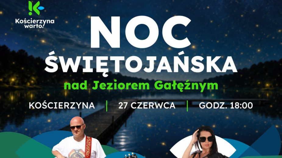 Dziś (27.05.) nad Jeziorem Gałęźnym w Kościerzynie Noc Świętojańska
