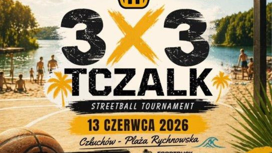 Zagrają w kosza w formacie 3x3. Jutro 13.06 w Człuchowie duży turniej streetballowy