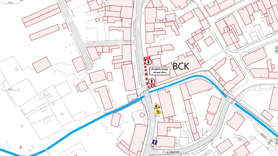 Czasowa zmiana organizacji ruchu w centrum Bytowa. Rozpoczęły się prace przy budowie nowej siedziby Bytowskiego Centrum Kultury