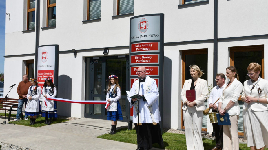 Budynek nowego Urzędu Gminy w Parchowie oficjalnie otwarty. Obiekt to nie tylko siedziba gminy