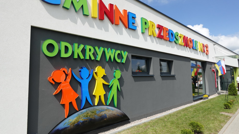 Gminne Przedszkole nr 3 w Sępólnie Krajeńskim ma już swoją nazwę -"Odkrywcy"