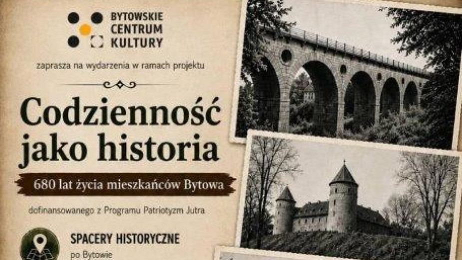 Bytowskie Centrum Kultury z dofinansowaniem na realizację wyjątkowego projektu przybliżającego historię miasta