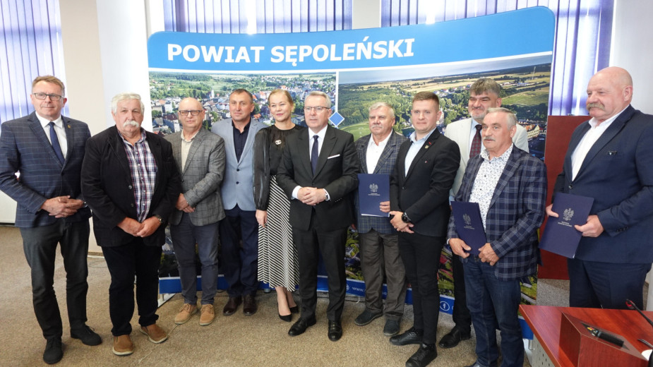 Ponad 800 tysięcy złotych otrzymały od wojewody spółki wodne z terenu powiatu sępoleńskiego