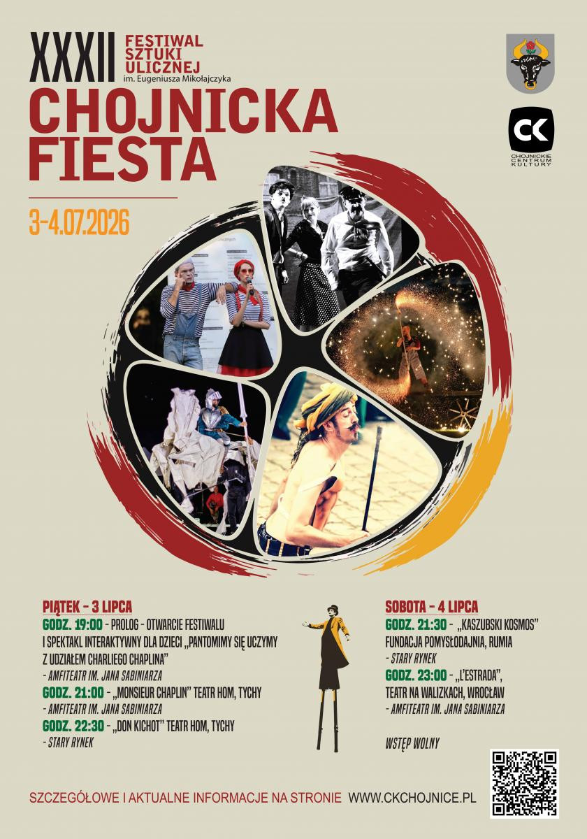 W Chojnicach rusza 32. Festiwal Sztuki Ulicznej, czyli Chojnicka Fiesta. Dwa dni z teatrem ulicznym (ROZMOWA)