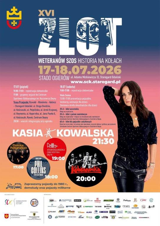 Zlot szosowych weteran&oacute;w w Starogardzie Gdańskim. Dwudniowa impreza rozpoczyna się w piątek 17 lipca