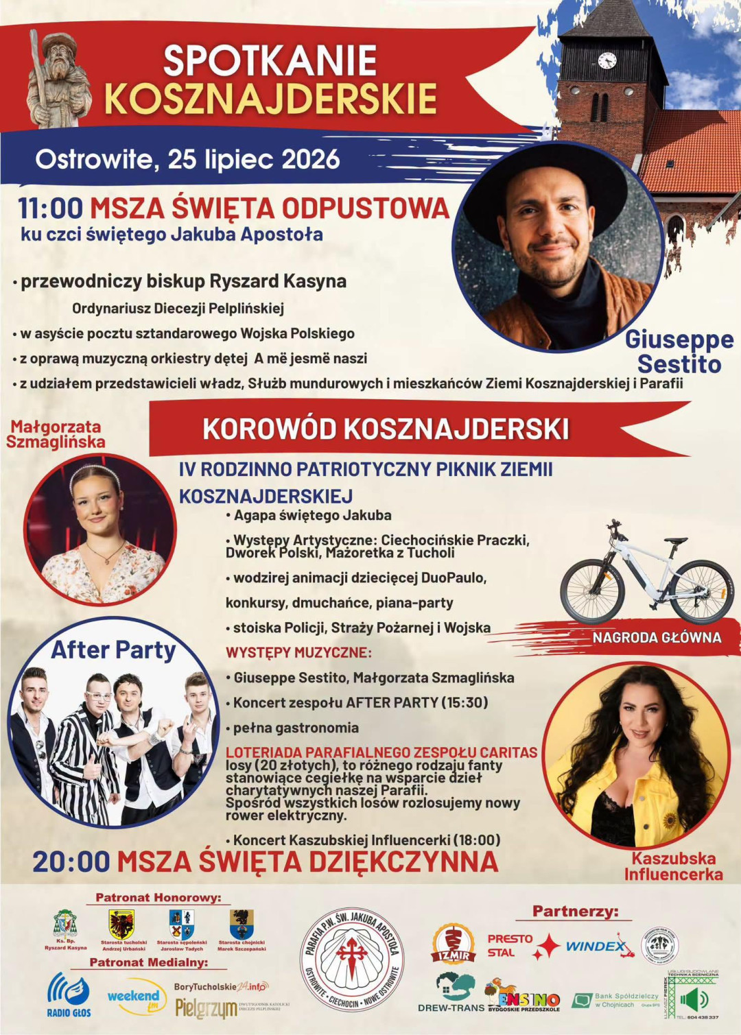 Odpust i piknik kosznajderski w Ostrowitem w gminie Chojnice - to wydarzenie już jutro (25.07)
