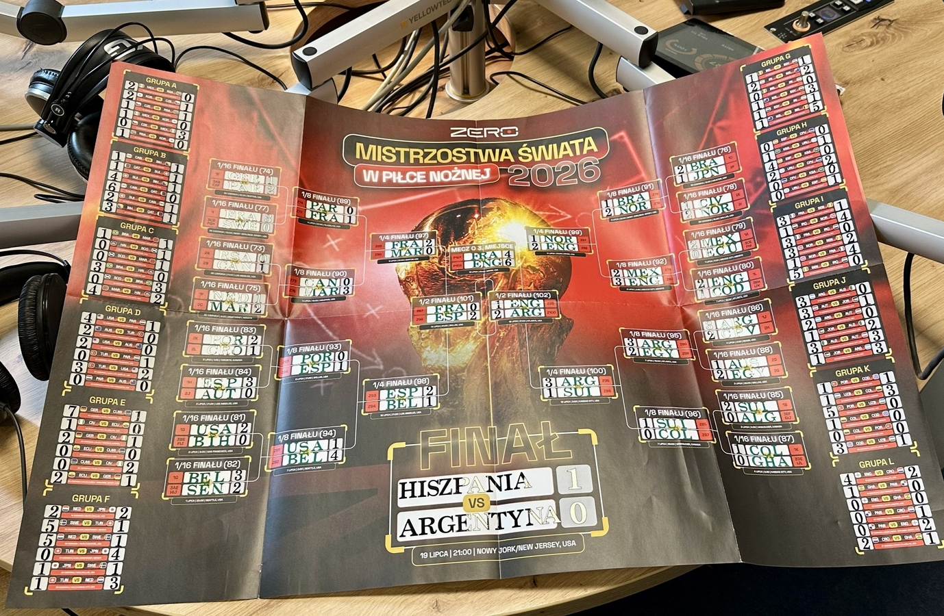 To on wywiesił flagę "Chojnice" na finale mundialu. Poznajcie historię piłkarskiej podr&oacute;ży życia kibica z Chojnic Artura Męcikalskiego. "Szukam tych moment&oacute;w" (ROZMOWA, FOTO)