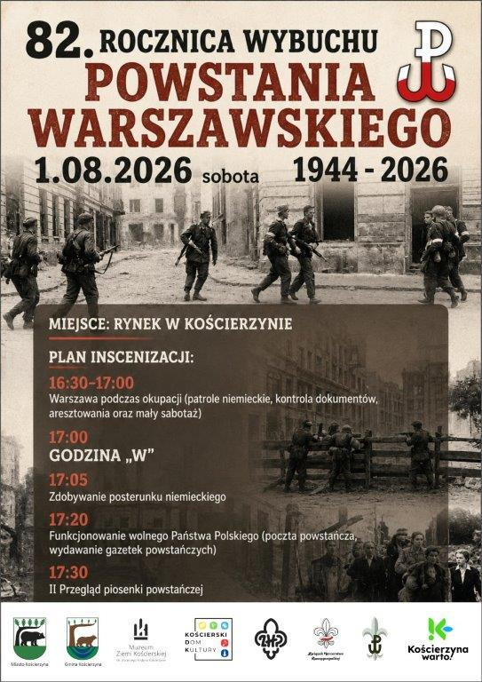 Kościerscy harcerze uczczą 82. rocznicę wybuchu powstania warszawskiego. Inscenizacja dziś (1.08) na rynku