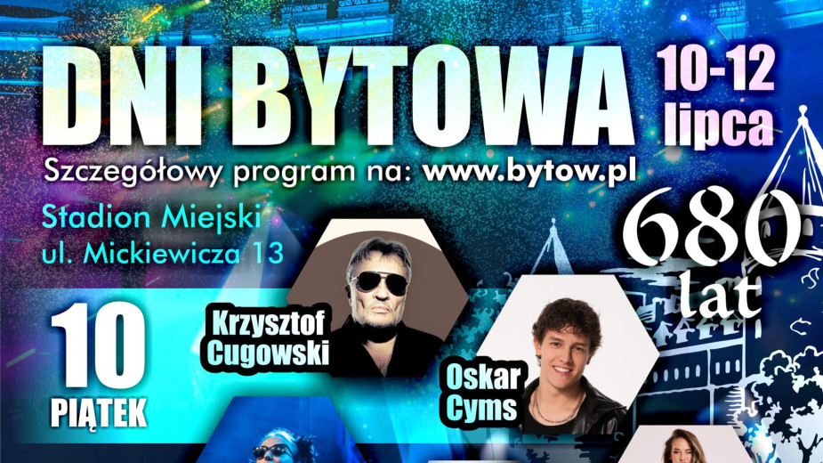 W piątek ruszają dni Bytowa. Obchody święta miasta potrwają do niedzieli i będą wypełnione koncertami gwiazd