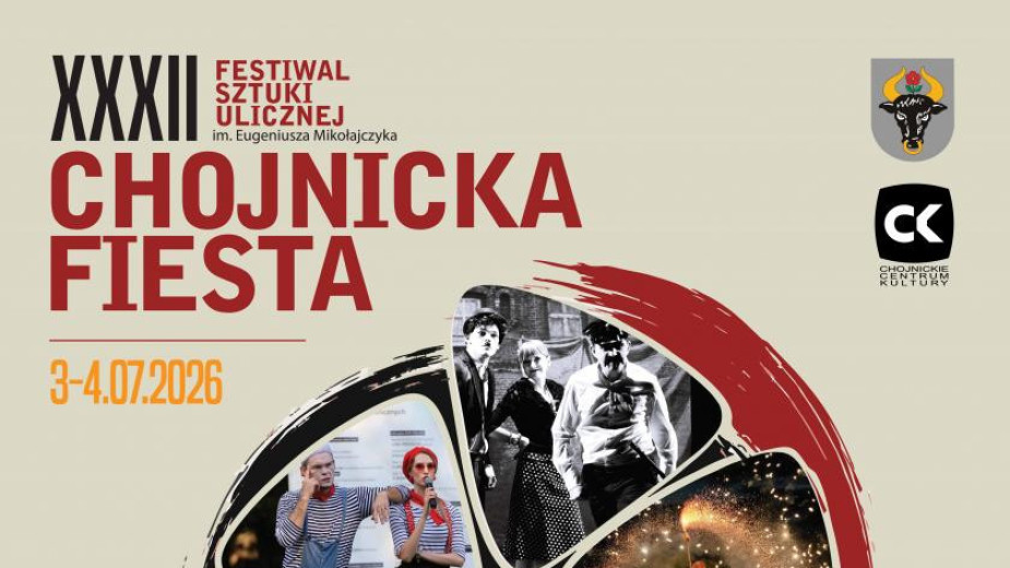 W Chojnicach rusza 32. Festiwal Sztuki Ulicznej, czyli Chojnicka Fiesta. Dwa dni z teatrem ulicznym