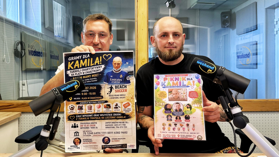 Kamil z Powałek walczy z rakiem. W sobotę (17.07) można mu pomóc w Charzykowach i Nowej Cerkwi (ROZMOWA + piosenka "Kamil, walcz!")
