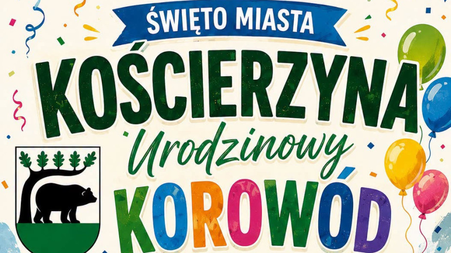 Trwają Dni Kościerzyny. W sobotę zaplanowano koncerty i urodzinowy korowód ulicami miasta
