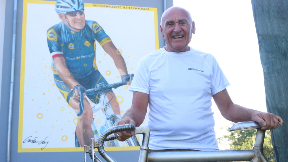 Czesław Lang ściągnął Tour de Pologne w rodzinne strony. Wyścig przejedzie w poniedziałek (3.08) przez powiat bytowski. "To dla mnie sentymentalny etap" (ROZMOWA)