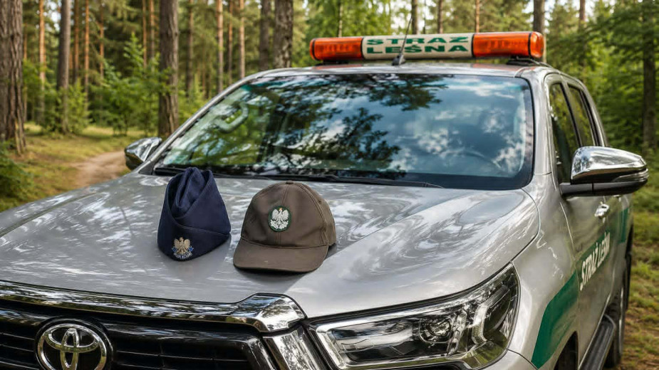 Nie obyło się bez mandatów i pouczeń. Funkcjonariusze Straży Leśnej i na wspólnych patrolach w lasach w Dziemianach i Lipuszu