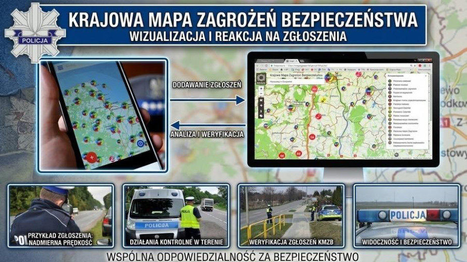 Ponad 800 zgłoszeń do Krajowej Mapy Zagrożeń Bezpieczeństwa w powiecie starogardzkim