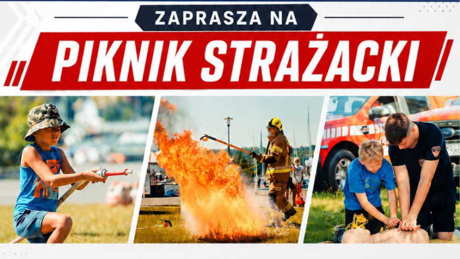 Strażacka niedziela (26.07) w Charzykowach. Miejscowa OSP zaprasza na piknik i do kawiarenki "U Floriana"