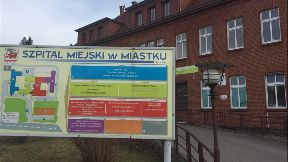 Bardzo trudna sytuacja szpitala w Miastku: zawieszony oddział wewnętrzny i rozmowy o konsolidacji z inną placówką. "Zobowiązania placówki są ogromne"