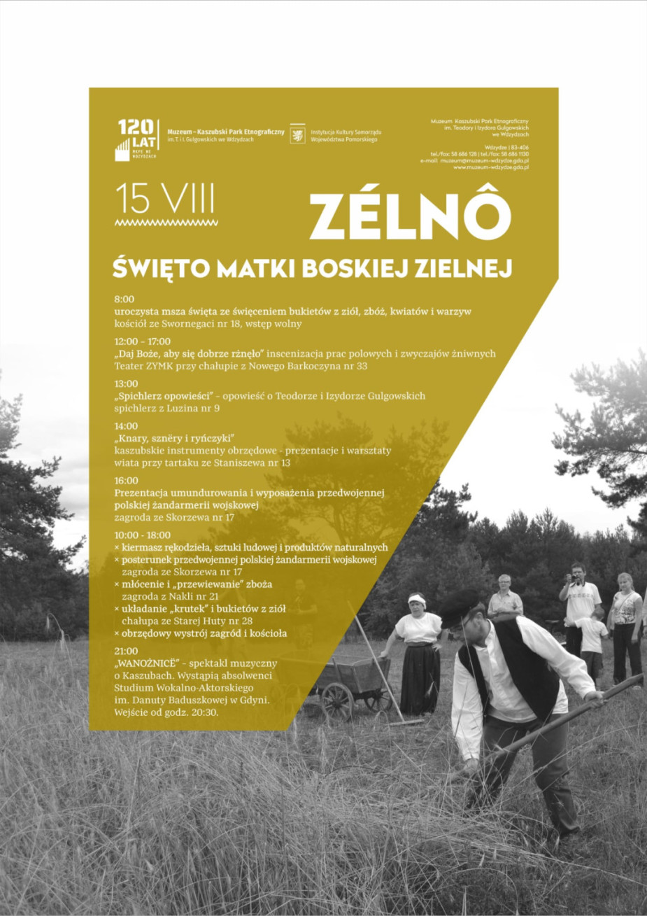 Muzeum we Wdzydzach, w gminie Kościerzyna, przygotowuje się do obchod&oacute;w Święta Matki Bożej Zielnej