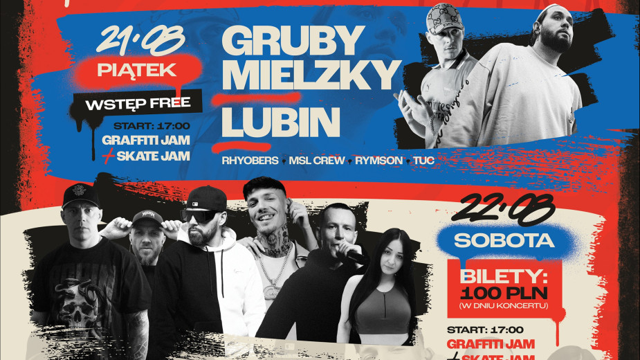 CZW Rap Night wraca z przytupem. Po raz pierwszy festiwal hip-hopowy w Człuchowie będzie dwudniowy. Czeka nas multum atrakcji