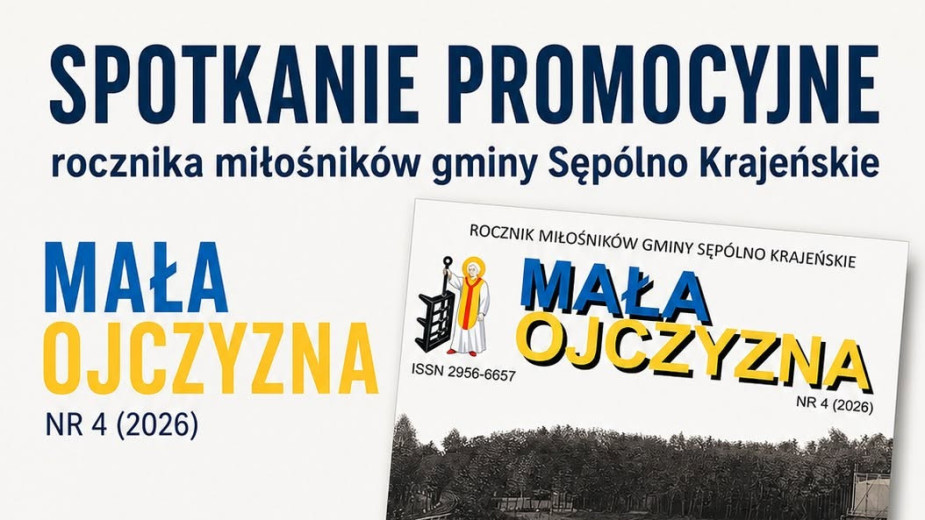 W sępoleńskiej Bibliotece dziś (13.08) premiera 4. edycji rocznika miłośników Sępólna "Mała Ojczyzna"
