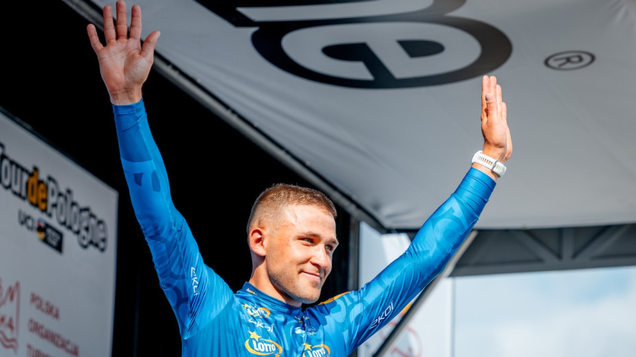 "Nic więcej nie mógłbym sobie wymarzyć". Wychowanek Baszty Bytów Kamil Małecki dziękuje kibicom za wsparcie na pierwszym etapie Tour de Pologne (FOTO)