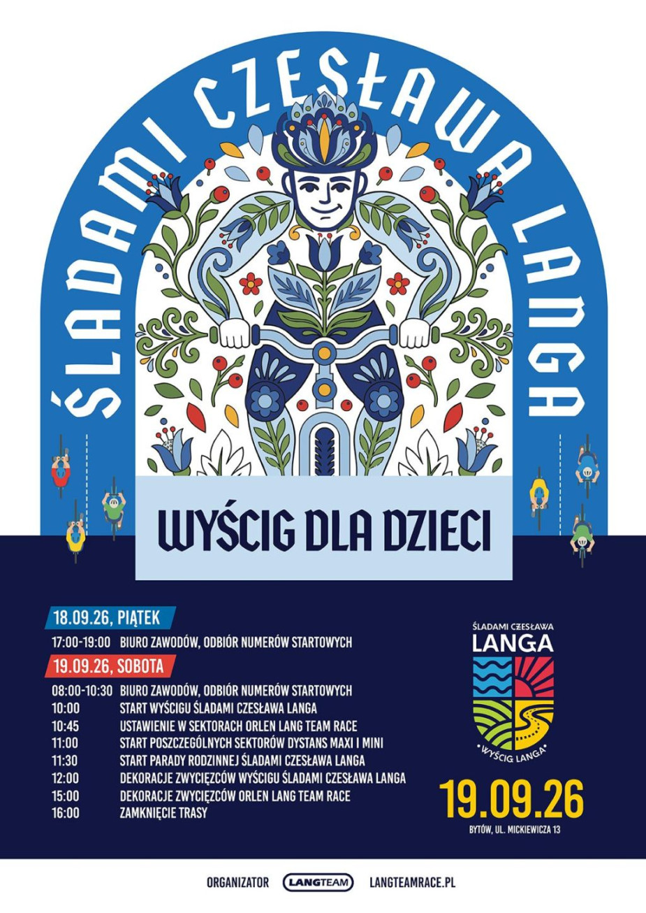 Orlen Lang Team Race będzie finiszować w Bytowie. Jutro (19.09) finał cyklu: "Warto przyjechać, bo naprawdę dużo fajnego będzie się działo"